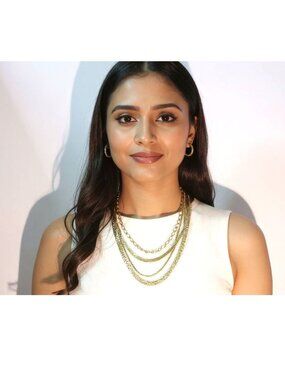 Gold Plated 4 Layered Multi Strand Necklace